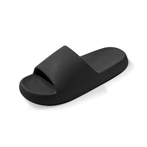 Jerzmy Comfy Slides for Women Men | Extra Soft Pillow House Slippers Pool Shower Shoes | Non Slip Cloud Sandals for Summer Indoor Outdoor Beach - Image 1