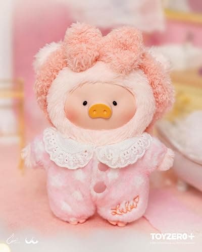 Lulu The Piggy Blind Box - LuLu's Dreaming Wonderland Series Plush Keychain Blind Boxes Figures Cute Stuffed Animals Kawai Mystery Box Toys Home Decorations Holiday Birthday Gifts, Single Box thumbnail 9