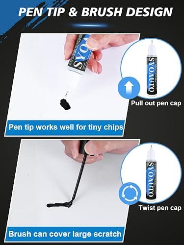 Black Paint Pen for Cars thumbnail 5