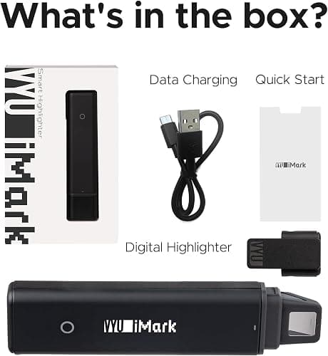 VYU iMark Digital Highlighter, Smart AI Scanner Pen, ChatGPT-4o Powered Scan, OCR Digital Scanning Device, AirDrop Export, for iOS/Android, Best Gift for Students & Book Lovers thumbnail 9