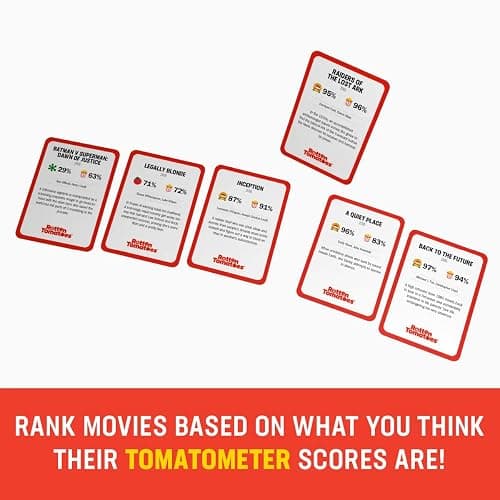 Cryptozoic Entertainment Rotten Tomatoes: The Card Game | Party Game for Movie Fans | 2-20 Players thumbnail 4