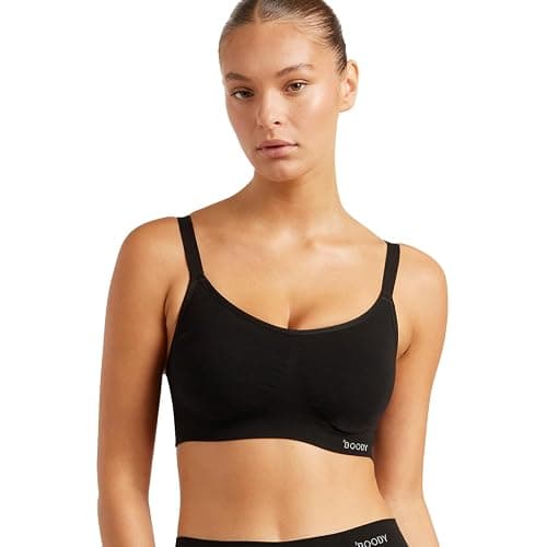 Boody -Wireless Full Bust T-Shirt Bra -Seamless Bra -Padded -Adjustable Straps -Bamboo Viscose -Perfect for DD-F Cups - Image 1