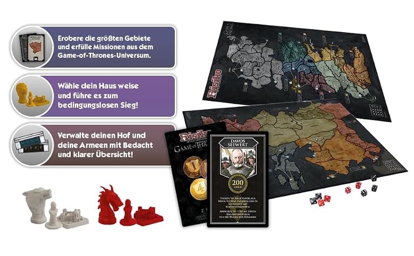 Winning Moves Risiko Game of Thrones Collectors Edition - Brettspiel und Strategiespiel ab 18 Jahren, 2-7 Spieler, Deutsch, WM03550-GER-4 thumbnail 2