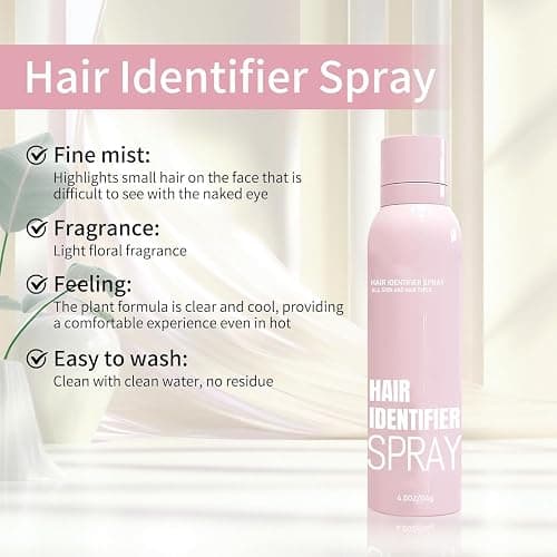 enttgo Hair Identifier Spray for Face Shaving, Skin Body Hair Identifying Spray With Razors,Moisturizing And Skin Care Set thumbnail 5