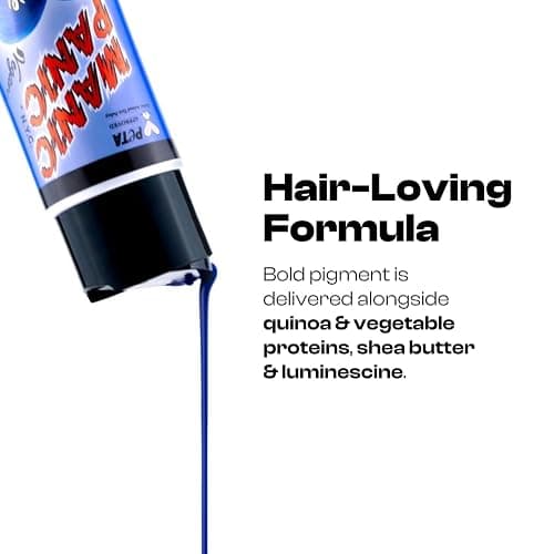 MANIC PANIC Deep Forest Green Color Depositing Conditioner - Love Color Hair Conditioner Keeps Hair Vibrant, Nourished & Refreshed - Formulated with Shea Butter & Quinoa - Forest Nymph Green (8oz) thumbnail 4