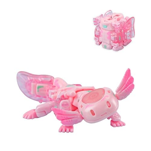 52TOYS BEASTBOX BB-63A Heatmiser Deformation Toys Action Figure, Converting Toys in Mecha and Cube, Perfect Birthday Party Gift for Teens and Adults, Based on Hexagonal Arowana - Image 1