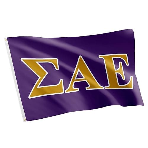 Desert Cactus Sigma Alpha Epsilon Flag Greek Letter Fraternity Banner 3x5 feet Flags Sign Decor SAE (Letter) - Image 1