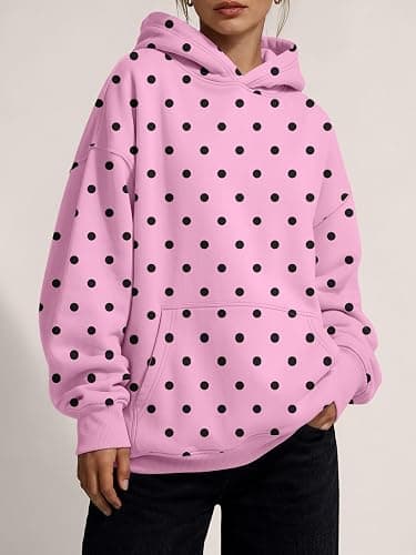 Trendy Queen Women Oversized Hoodies Fall Outfits | Gentle Skin Feel, Aesthetic Drop Shoulder, Large Kangaroo Pocket, Seamless Daily Outfit Match thumbnail 2