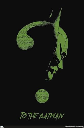Trends International DC Comics The Batman - Riddler Wall Poster, 22.375" x 34", Premium Unframed Version - Image 1