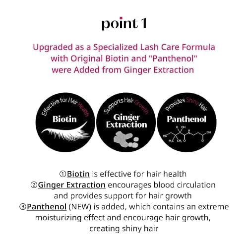 ETUDE My Lash Serum without prostaglandin, Eyelash Strengthening Formula with Biotin, Ginger extract for Lash health and growth, Non-sticky Mascara Serum, Vegan Certified (0.6 Fl Oz) thumbnail 3