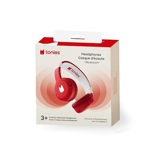 Tonies Bluetooth Headphones for Toniebox 2 - Sunset Red thumbnail 8