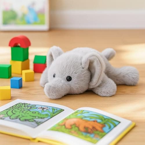 Mushymallow Adorable Elephant Stuffed Animal Soft Elephant Plush Toy Cute Birthday Gifts for Boys Girls Kids Toddlers thumbnail 2