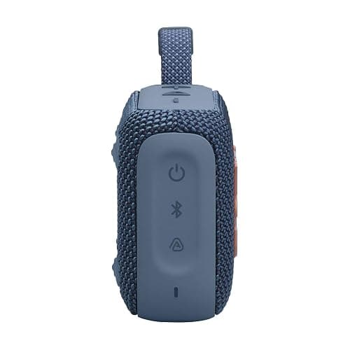 JBL GO 4 Speaker Bluetooth Portatile, Altoparlante Wireless con Design Compatto, Waterproof e Resistenza alla Polvere IP67, fino a 7 h di Autonomia, USB, Compatibile con App JBL Portable, Blu thumbnail 2