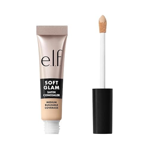 e.l.f. Soft Glam Satin Concealer, Medium Coverage For Blemishes & Under-Eye, Crease-Resistant, Long Lasting, Vegan & Cruelty-Free, 13 Fair Neutral - Image 1