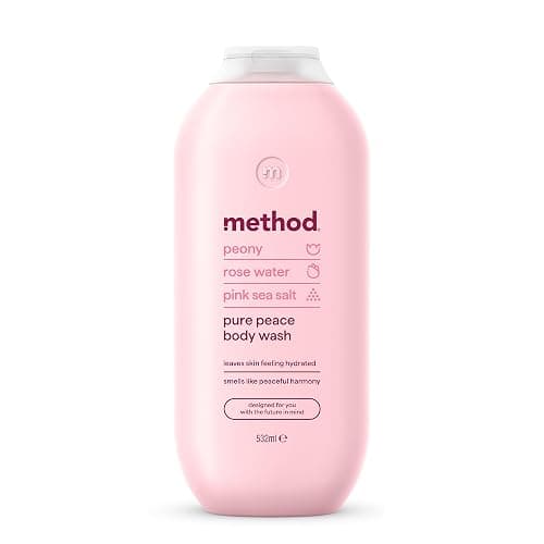 method Pure Peace Duschgel, Pfingstrose & Rosenwasser, 532 ml - Image 1