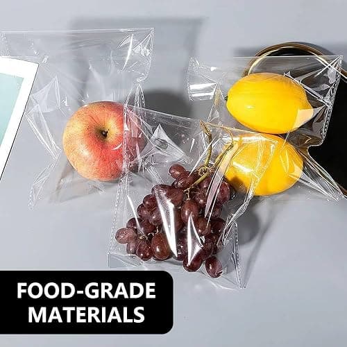 Henyall 300PCS Clear Cellophane Bags (3.5x5.9 Inch) - Self-Adhesive Sealable Plastic Bags,Small Cellophane Bags for Cookies, Candies, Jewelry, Soap, Chocolates & Gift Cards thumbnail 5