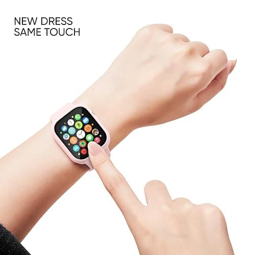 Adorique 3-in-1 Compatible for Apple Watch Band 40mm 41mm 42mm 44mm 45mm 46mm, Soft Silicone Sport Strap for iWatch Series SE 10 9 8 7 6 5 4 3 thumbnail 4