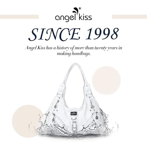 Angelkiss Hobo Purses and handbags for Women Satchel Handbag Women Purses Large Daily Shoulder Bags | Purses, handbags, Handbag, Women Purses, Large, Daily thumbnail 3