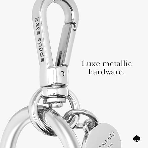 kate spade new york AirTag Charm Keychain - Star-Shaped AirTag Holder with Luxe Ring Clip for Bags, Luggage, Keys, and More thumbnail 6