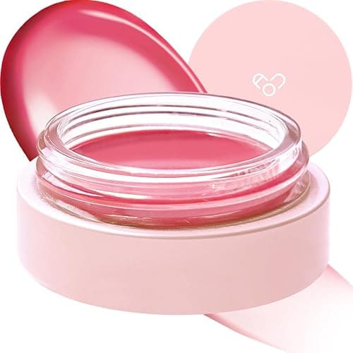 AOU GLOWY TINT BALM Tinted Lip Balm with Natural Gloss Instant Hydration for Chapped Lips 0.12Oz (07 Bubble Balm) - Image 1