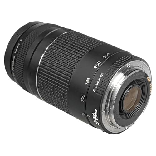 Canon EF 75-300mm f/4-5.6 III Telephoto Zoom Lens for Canon SLR Cameras, 6473A003 (Renewed) thumbnail 4