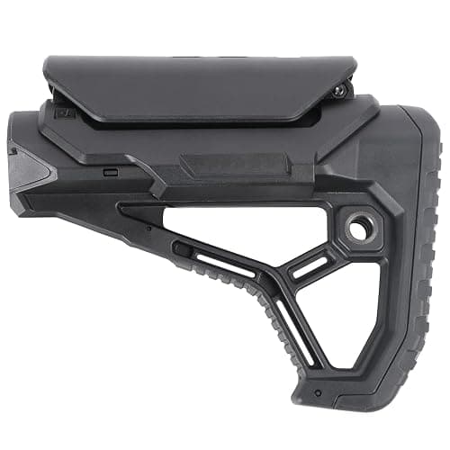 Bravary Cheek Height Raiseable Fixed Stock - Black - Gen II thumbnail 2