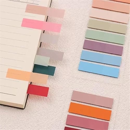 Jowxsx 200 Blue Sticky Index Tabs, Writable & Repositionable Page Markers thumbnail 7