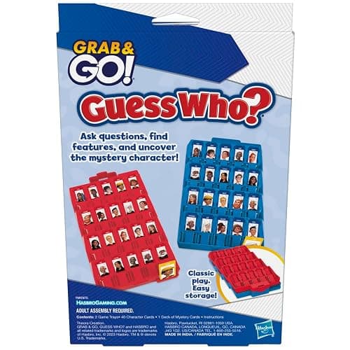 Grab 'N GO Travel Game Guess WHO? thumbnail 3