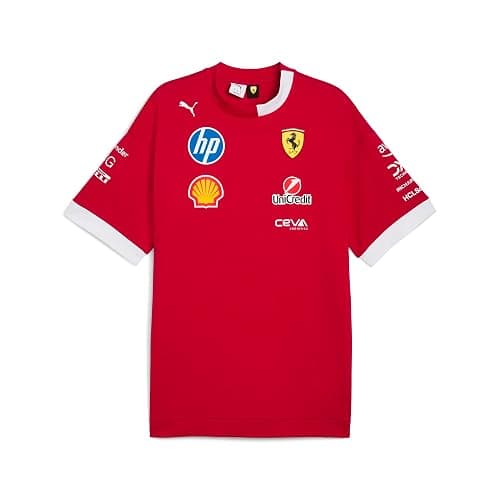 PUMA Scuderia Ferrari F1 2025 Driver's Oversized Tshirt - Image 1