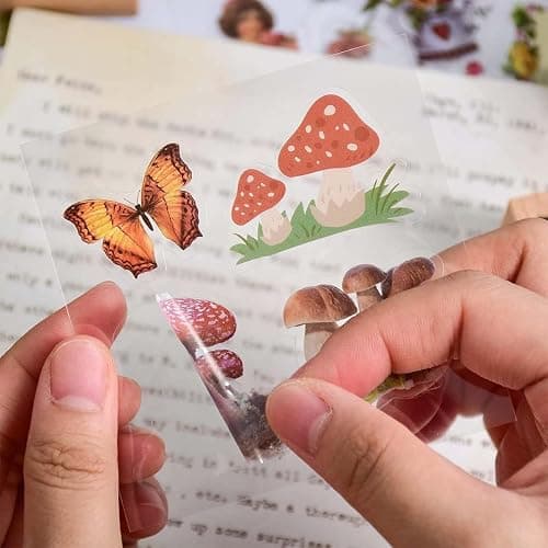 510 Pcs/100 Sheets Stickers for Scrapbooking，Scrapbooking Stickers丨Bullet Journal Stickers for Journaling for Scrapbooking,Bullet Journal Accessories,Journaling Accessories etc thumbnail 7