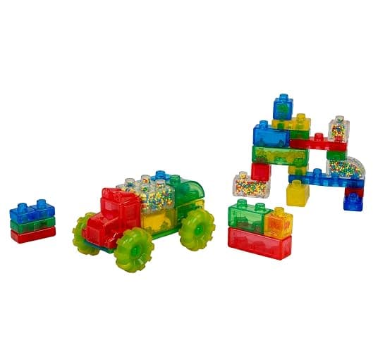 Goliath Jelly Blox Vrroom! Truck Kit | Includes 35 Blocks | Toddler & Preschool Building Blocks Kids Can Squeeze, Stretch, Squish | MESH ACCREDITED | Safety Tested Ouch-Free | Sensory Play Toy Ages 2+ thumbnail 3