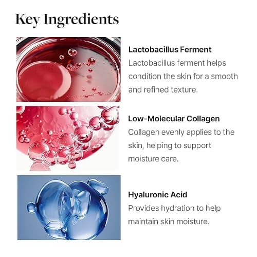 MDP+ RED LACTO COLLAGEN WRAPPING MASK, Glowy, Skin Elasticity, Hydrating, 2.36oz/70ml,Peel-off Mask, Pore Lifting and Minimizing, Korean Glass Skin thumbnail 4