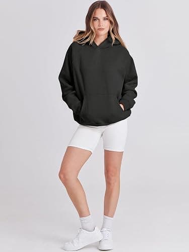 ANRABESS Women Hoodies Oversized Fleece Long Sleeve Comfy Casual Basic Pullover Sweatshirts 2025 Fall Outfits Y2K Clothes thumbnail 5