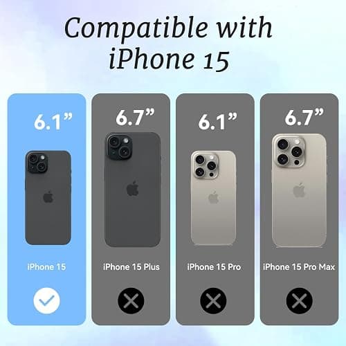 ChiCaseVer for iPhone 15 Case, Coastal Romantic Y2K Design with Military-Grade Drop Protection, Romantic Ocean Theme Ocean Theme TPU Cover with 1.5mm Camera Protection for Women Girls thumbnail 4