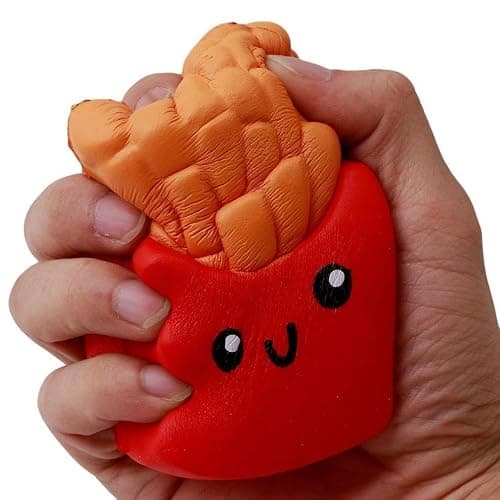 French Frie Soft Scented Food Cute Slow Rising French Fries for Stress Relief thumbnail 2