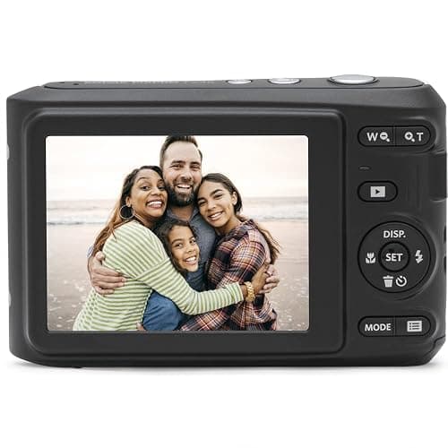 Kodak FZ45WH PIXPRO FZ45 16MP Digital Camera White Bundle with Lexar 64GB High-Performance 800x UHS-I SDHC Memory Card Blue Series thumbnail 6