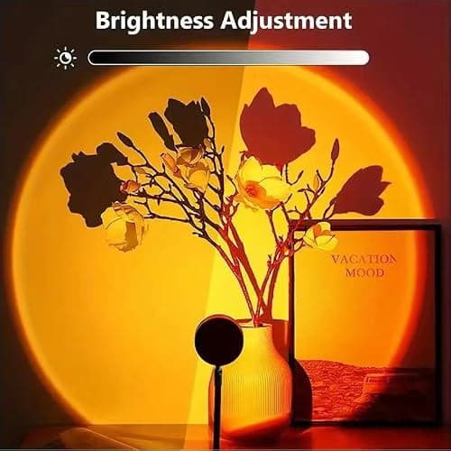 Sunset Lamp Projector LED Lights Night Light Sunlight Sunrise Room Decor RGB Lights for Bedroom Ambient Lighting Living Room Gifts for Women Dorm Party Birthday thumbnail 2