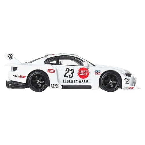 Hot Wheels Premium Car Culture LB-Super Silhouette Nissan Silvia (S15) | Vehículo de juguete a escala 1:64 de metal con neumáticos Real Riders, carrocería y chasis metálicos, Aerostyles Mix, JKF34 thumbnail 3