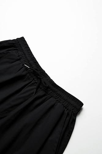 THWEI Mens Cargo Pants Casual Joggers Athletic Pants Cotton Loose Straight Sweatpants thumbnail 5