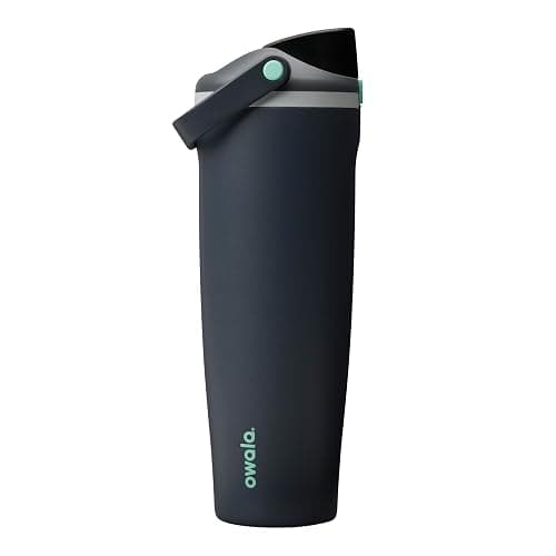 Owala FreeSip Sway Insulated Stainless Steel Water Bottle with Two-Way Spout, Built-In Straw and Bucket Handle, Made for Travel, School, and Sports, 40oz, BPA Free, Leak Proof, Foggy Tide - Image 1
