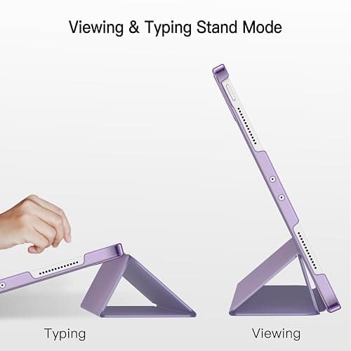 JETech Case for iPad Pro 11-Inch, 2022/2021/2020/2018 Model (4th/3rd/2nd/1st Generation), Compatible with Pencil, Cover Auto Wake/Sleep (Light Purple) thumbnail 5