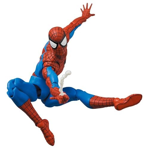 メディコム・トイ(MEDICOM TOY) MAFEX No.185 Spider-Man Spider-Man (Classic Costume Ver.) Total Height Approx. 6.1 inches (155 mm), Non-Scale, Pre-Painted Action Figure thumbnail 10