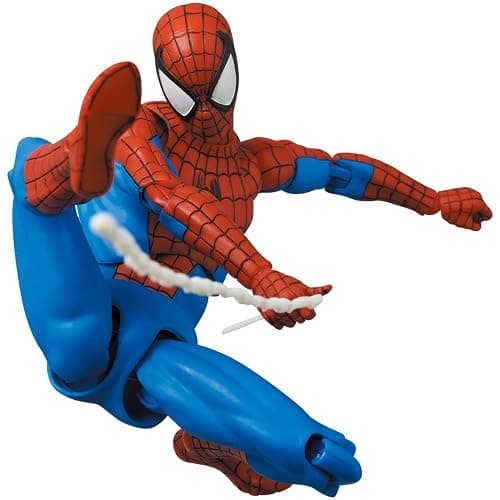 メディコム・トイ(MEDICOM TOY) MAFEX No.185 Spider-Man Spider-Man (Classic Costume Ver.) Total Height Approx. 6.1 inches (155 mm), Non-Scale, Pre-Painted Action Figure thumbnail 5