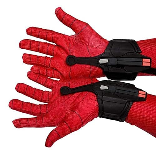 Spider Web Shooters Cosplay Launcher Bracers - Movie Figure Wrist Toy Accessories, Black Props Decorate Gift (Not Included Gloves) - Image 1