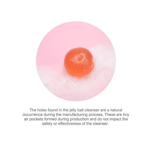 Naisture Be Bare Jelly Ball Cleanser, Daily Face Wash Korean Skin Care Cleanser Ball for Dry Skin with Squalane & Hyaluronic Acid for Skin Hydration and Moisturizing - Fresh Aqua (1.41oz) thumbnail 8