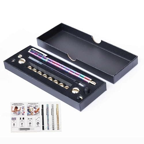 JYlanglin Magnetic Fidget Toy Pen - Christmas gifts for teens，Stocking stuffers，Decompression Gift for Teenagers & Kids thumbnail 3