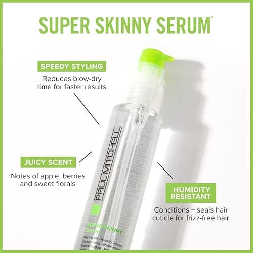 Paul Mitchell Super Skinny Serum Speeds Up Drying Time Humidity Resistant For Frizzy Hair thumbnail 2