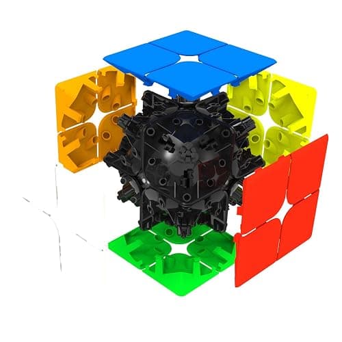 GAN 249 V2, 2x2 Speed Cube Gans Mini Cube Puzzle Toy 2x2x2 Magic Cube 49mm (Stickerless) thumbnail 3