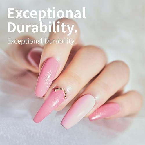 Krofaue 1200PCS Coffin Nail Tips, Clear & Natural Half Cover, 12 Sizes | Clear & natural, ABS material, C-curve half cover, 12 sizes with box, easy to decorate, for salon and home DIY thumbnail 7