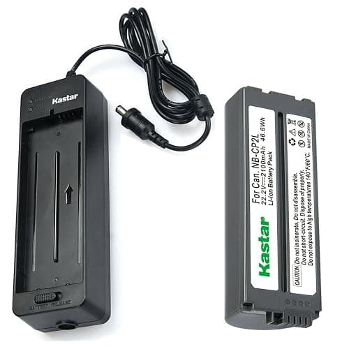 Kastar 1-Pack NB-CP2L Gray Battery and CG-CP200 Charger Compatible With Canon NB-CP1L, NB-CP2L, NB-CP2LH Battery - Image 1